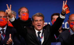 আবারও বার্সার সভাপতি হুয়ান লাপোর্তা