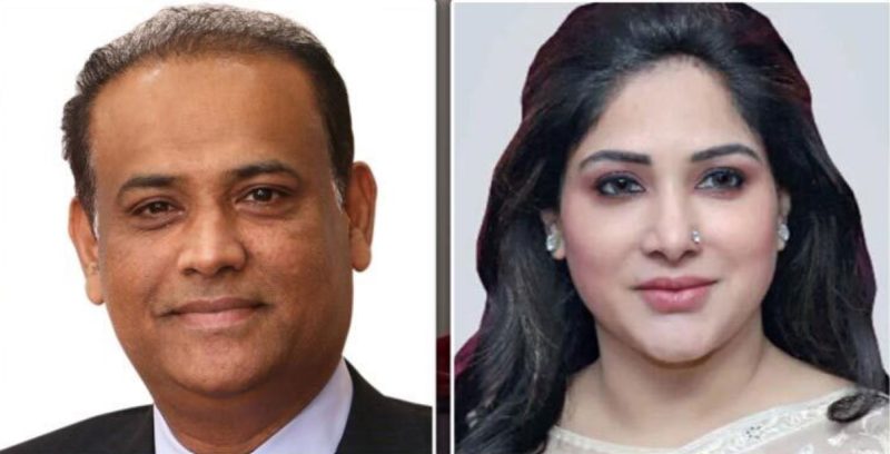 সাইফুজ্জামান চৌধুরী ও তার স্ত্রী রুকমীলা জামান