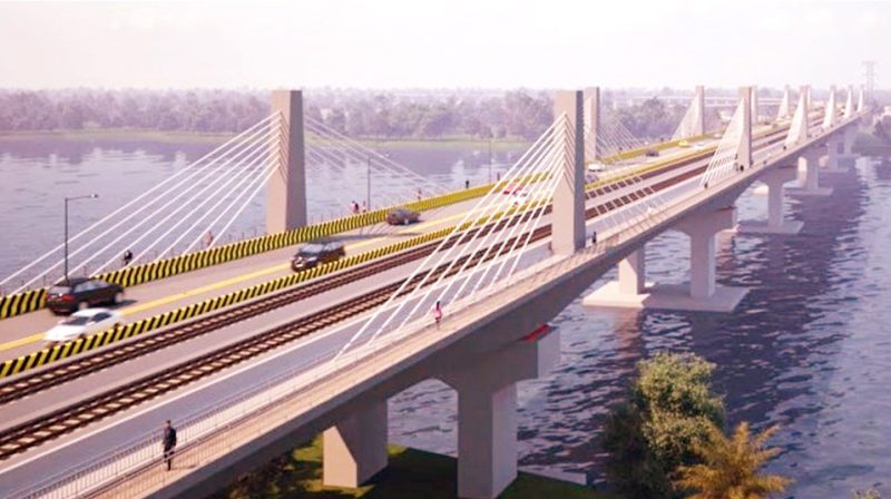 কালুরঘাট সেতুর নকশা