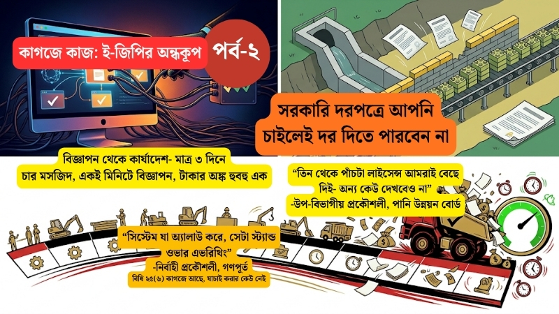 ‘তিন থেকে পাঁচটা লাইসেন্স আমরাই বেছে দিই, অন্য কেউ দেখবেও না’